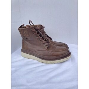 Guess Men's Cognac Brown Lace Up  GMCROATIA  Boot Size 7 1/2